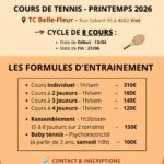 Les inscriptions à notre cycle de cours de printemps sont ouvertes!